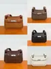Bolso Gitano H's de Hilo de Cera Hecho a Mano 2025 Nuevo Bolso de Hombro Cruzado de Piel de Vaca Tc Bolso de Mujer Moderno y Versátil