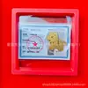 Adesivos de Telefone Dourados Flocos Dourados Personalizados Pingentes de Notas de Banco Douradas Envelopes Vermelhos Ímãs de Geladeira Crachás de Empresa Logo Designs Personalizados Criativos