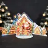 Novos produtos transfronteiriços árvore de Natal criativa Papai Noel artesanato pendente acrílico pingentes para carro decorações para casa