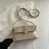 Textura Estilo Ocidental 2026 Inverno Nova Moda Bonita Versátil Simples Casual Bolsa de Ombro Transversal Atacado Transfronteiriço
