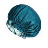 Gorro de dormir extragrande de doble capa con clasificación para mujer, estilo europeo y americano, redondo, de encaje extragrande, para quimioterapia