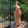 Vestido Morado Puramente Sexy y Atractivo con Tirantes Finos para Mujer, Nuevo Estilo Verano 2025, Vestido Largo Ultra-Féerico para Vacaciones en la Costa