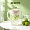 Comparte la Alegría del Verano con una Jarra de Agua Fría de Gran Capacidad, Jarrón de Agua Fría Resistente a Altas Temperaturas con Tapa, Venta al por Mayor Directamente del Fabricante para Cold Brew