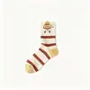 Calcetines Lindos Modernos de Dibujos Animados Divertidos de Media Pantorrilla para Mujer Estilo Otoño Nuevo Calcetines Holgados