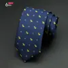 Corbata para Hombre Estilo Coreano Casual Poliéster Seda Estrecha Moda de Negocios Novio Boda Corbata Pequeña de 6 cm