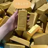 Juguete de rebote lento suave para aliviar el estrés, tamaño extra grande, tipo barra de mantequilla, para trabajadores de oficina, modelo realista de comida