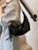 Bolsas Femininas Minimalistas da Moda 2025 Nova Moda Casual Bolsa de Ombro Dumpling Bolsa Transversal Super Popular