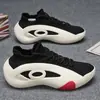 Cm224 Sapatos Masculinos Modernos e Versáteis Malha Elegante Respirável Sola Grossa Juventude Corrida Esportes Casuais Novo Estilo