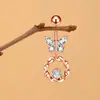 Clavo de Piercing para Ombligo Transfronterizo Europeo y Americano Anillo para Ombligo de Zirconia Microincrustada Anillo para Ombligo de Mariposa de Zirconia a la Moda Joyería para Piercings Corporales