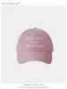 Boné de Baseball com Estampa de Letras Estilo Coreano para Mulheres, com Aba Larga, Top Macio, Proteção Solar Simples e Chapéu de Proteção Solar, Tendência