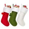 2025 Nuevo Producto Transfronterizo Decoraciones Navideñas Calcetines Gruesos de Lana Tejida Calcetines Blancos de Lana Hotel Hogar Calcetines Navideños al por Mayor
