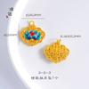 Accesorios DIY de Oro vietnamita de larga data Zorro de Nueve Colas koi Loto verde Duru colgante cadena de suéter de conejo mujer