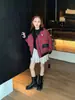Chaqueta para Niñas Rantuo 2026 Otoño Nueva Moda Abrigo de Cuero PU de Doble Cara para Niños Mayores Top Casual Venta al por Mayor Transfronteriza