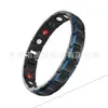 Fabricante Pareja Acero de Titanio Pulsera de Energía para la Salud Acero Inoxidable Pulsera Magnética Joyería con Elementos de Salud Elemento de Moda