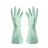 Guantes de látex impermeables de color degradado para mujer, guantes de limpieza del hogar, guantes para lavar platos, antideslizantes, impermeables y duraderos