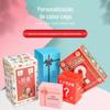 Embalagem caixa de cor caixa cega personalizada surpresa personalizada caixa misteriosa caixa vazia caixa de presente design de impressão
