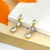 Novos Brincos Exquisitos em Formato de Gota Cravejados com Diamantes e Franjas, Brincos Simples e Versáteis Estilo Coreano para Mulheres