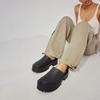 Pantuflas de Suela Gruesa para Mujer para Usar Afuera Ins de Moda Europea y Americana Celebridades de Internet Sandalias de Eva para Exteriores Zapatos Casuales Impermeables con Plataforma y Puntera Cómodos