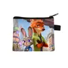 Nuevo Artículo Más Vendido Zootopia 2 Monedero Infantil Mini Almacenamiento Cartera Pequeña Lindo Portátil Soporte para Tarjeta de Llave