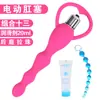 Plug Anal, Brinquedos Sexuais Anais, Produtos Anais para Mulheres, Ferramenta de Expansão Anal para Iniciantes, Varinha Anal Vibratória, Dispositivo de Masturbação Feminina