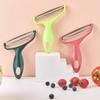 Paquete para el Hogar Rallador de Verduras Rallador de Brócoli de Cocina Pelador Pelador Multiusos Pelador de Melón y Frutas Rallador de Col