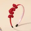 Diademas Europeas y Americanas de Venta Caliente Transfronteriza para Niñas, Diademas Lindas de Princesa de Colores Caramelo Macaron con Mariposa de Doble Capa Tridimensional