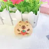 Nuevo Broche de Capibara de Peluche de Dibujos Animados Colgante para Bolso Accesorios para el Cabello Muñeco de Capibara Accesorios para Joyería DIY
