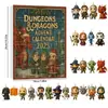 Estação Independente Transfronteiriça Calendário de Advento Dungeons & Dragons Enfeites de Caixa Surpresa de Natal