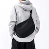 Logo Personalizado Novo Estilo Masculino Grande Capacidade Moda Outdoor Simples Bolsa Transversal Estilo Coreano Versátil Esportiva Bolsa de Ombro