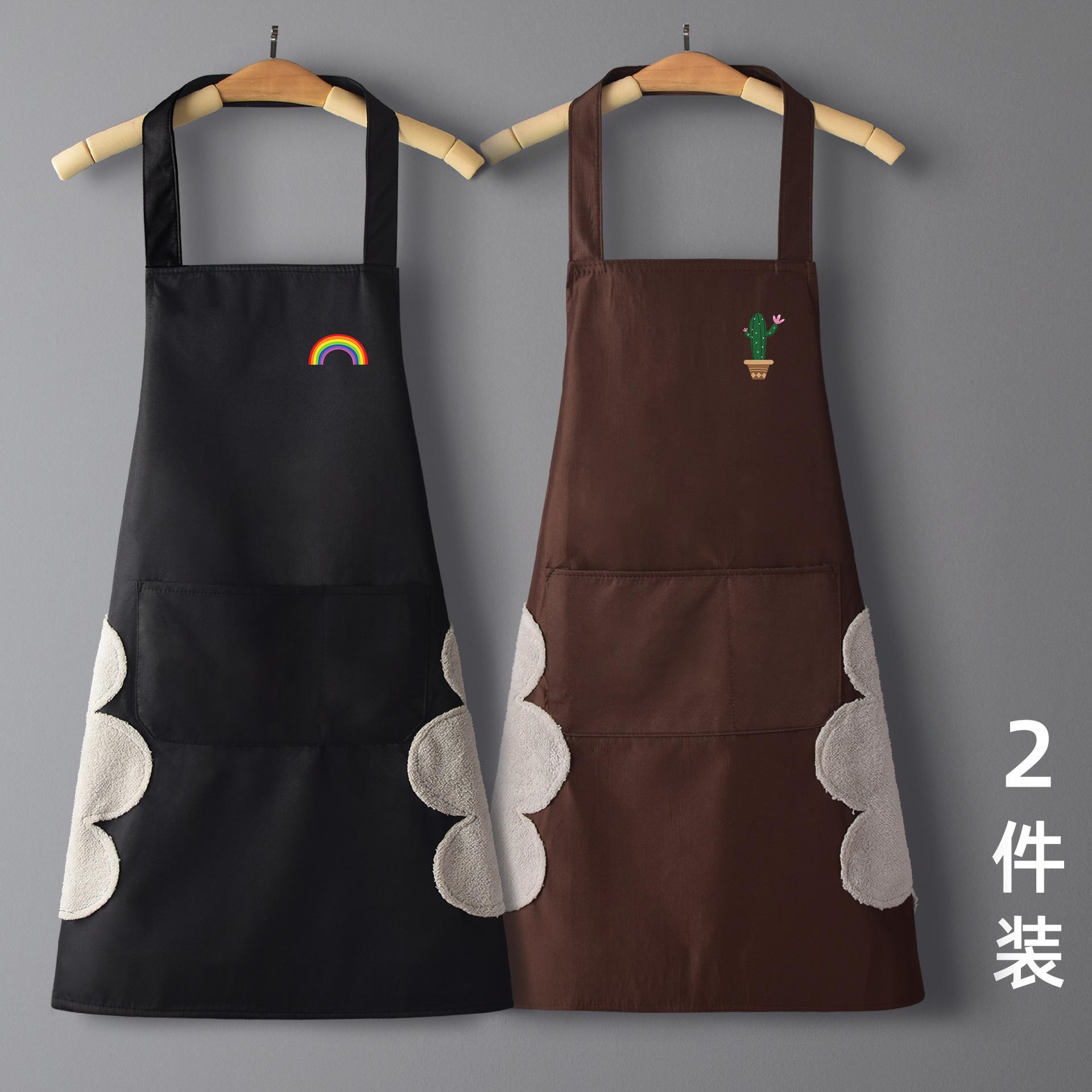 黑色小彩虹+咖色仙人掌（可擦手）2件装.jpg