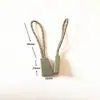 Acessórios de cabeça de zíper pingente removível bolsa de roupas pingente decorativo corda de puxar cabeça de puxar trava de puxar pendurar joias antiderrapante