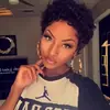Peluca Afro Corta Rizada Africana Más Vendida Peluca Esponjosa de Pelo Corto para Mujer Fabricante Lista para Enviar Comercio Exterior Mayorista