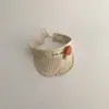 Chapéu de Bebê Coreano Yipan Verão Novo Estilo ins Chapéu de Sol para Bebê Chapéu Aberto no Topo Chapéu de Sol Chapéu de Sol Infantil