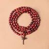 Atacado Sandália de Sangue Sândalo Africano Folha Pequena Sândalo Vermelho Contas Budistas, Vários Estilos e Especificações, Pulseiras Estilo Étnico, Contas de Rosário