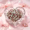 Estilo Chino Nuevo de Ensueño 10mm Hielo Agrietado Floral Cuentas de Vidrio Cuentas Sueltas Accesorios DIY Fábrica de Cuentas Sueltas Venta al por Mayor
