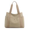 Bolso de Hombro de Mano 2025 Nuevo Bolso de Lona Bolso de Mujer Gran Capacidad Bolso de Moda Bolso Tote Simple Literario para Mujer