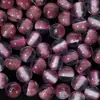 Cuentas de Resina Ojo de Gato con Purpurina Fina Translúcida de 8-16 mm, Cuentas Redondas Sueltas, Accesorios para Cadena de Teléfono con Cuentas Hechas a Mano para Bricolaje