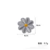 Venta Caliente Transfronteriza 28 Flores Grandes + 22 Flores Pequeñas Parches Termoadhesivos Decoración de Ropa Kit de Materiales DIY Venta al por Mayor