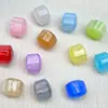 Nuevas Cuentas Irregulares Ojo de Gato Galaxia que Cambian de Color de Resina para DIY Collar de Verano Cadena de Teléfono Accesorios de Joyería con Cuentas