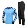 Ventas Directas de Fábrica, Dropshipping, Uniforme de Portero, Juego de Almohadillas de Esponja Anticaída y Anticolisión, Uniforme de Fútbol de Entrenamiento Transfronterizo