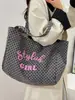 2026 Estampa de Leopardo Grande Capacidade Fashion Versátil Estilo Coreano Tendência Ins Bolsa de Ombro Casual Retrô para o Trabalho Bolsa de Mão Feminina