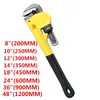 Venda Direta da Fábrica Alicate para Tubos Americano 18 polegadas Alicate Rápido para Tubos de Ferro Revestido de Plástico Alicate Manual para Tubos de Água Placa de Tubo Manual Resistente