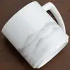 Taza de Té Cerámica Porcelana Blanca Jade Grasa para Oficina Taza de Té de Separación Personal con Filtro y Tapa Taza de Té