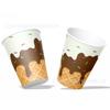 Bandeja de papel para fiesta de helado de verano, vaso de papel desechable, mantel de seda, vajilla de postre, decoración para fiesta de cumpleaños infantil