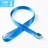Lanyard con permiso de trabajo aleación de aluminio gancho transparente cuerda para insignia lanyard tarjeta de identificación de empleado se puede imprimir logo especial para exposiciones