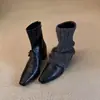 2026 Nuevas Botas de Moda Retro Cómodas Versátiles No Cansan Cortas al Tobillo para Mujer Casual Elásticas Adelgazantes