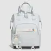 Bolsa Nueva para Mamá Mochila de Almacenamiento de Gran Capacidad Tacto de Alta Gama Multifuncional para Exteriores Bolsa de Almacenamiento Ligera para Llevar Bebés Bolsa para Mamá y Bebé