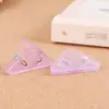 Clipe Triangular Multifuncional de Acrílico para Papelaria, Clipe de Canto para Documentos para Evitar que Enrolem, Clipe para Arquivo de Escritório, Recibo, Planner