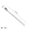 Cuchara Creativa para Remover de Acero Inoxidable 304, Cuchara de Postre y Helado de Aspecto Elegante, Cuchara de Café de Mango Largo, Cuchara para Miel, Palillo para Remover