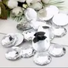 Acessórios para joias DIY acrílico imitação redondo não poroso strass 30MM-40MM 1 peça